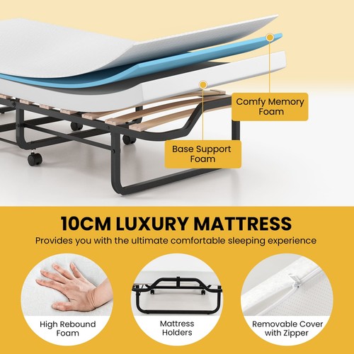 Gainoom folding bed - bed, with