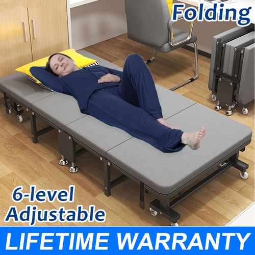 Folding single bed large - single,