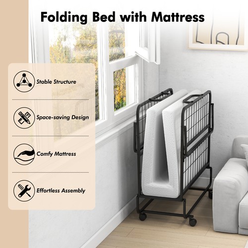 Foldable bed rollaway guest - rollaway,