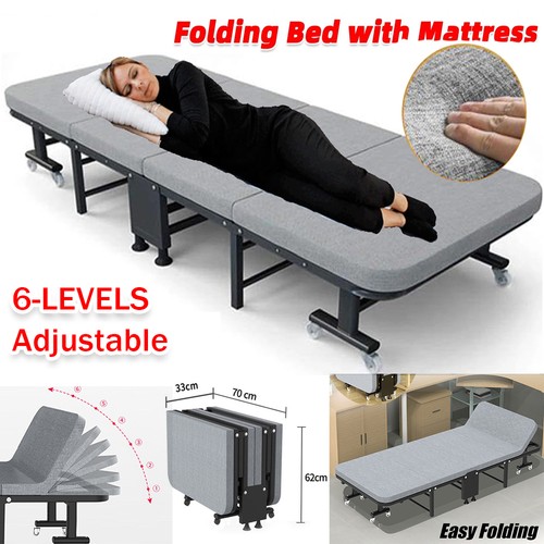 Folding single bed large - single,