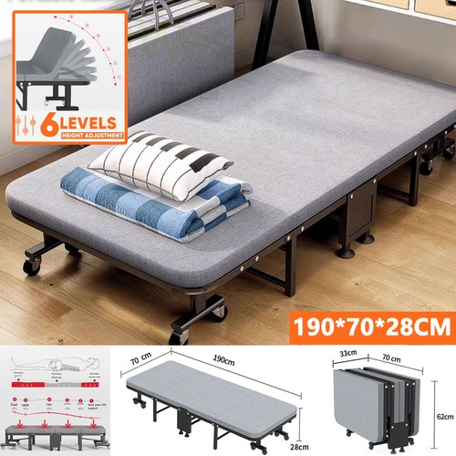 Large folding single bed - folding,