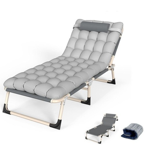 Folding camping bed heavy - folding, duty