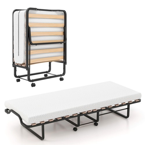 Folding bed with - folding,