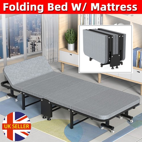 Folding single bed - single,