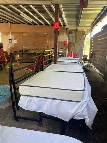 Portable folding single bed - folding,