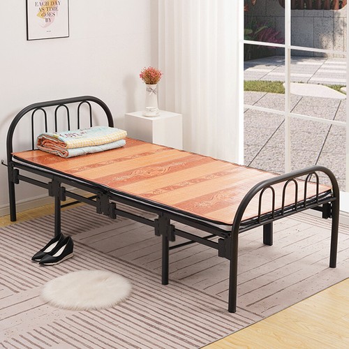 Folding single guest bed - single,